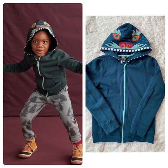 Tea Collection Other - Tea collection dragon full zip hoodie